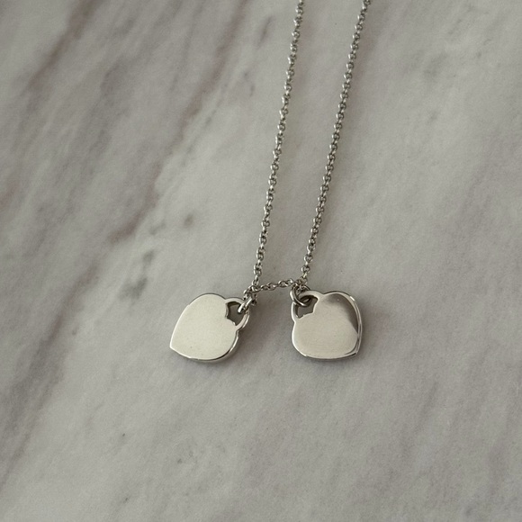 Tiffany & Co. Return to Tiffany Red Double Heart Tag Pendant - Picture 8 of 15